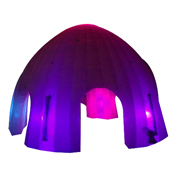 inflatable tent with led light